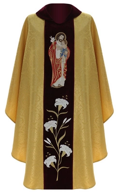 Chasuble gothique "Saint Joseph" 471-AGCC25