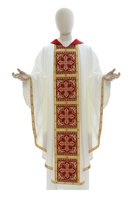 Gothic Chasuble with crosses