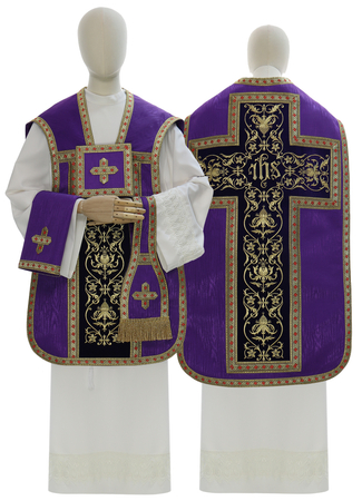 Casulla romana Moire R518-A90