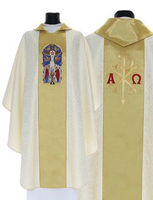 Chasuble gothique "Crucifixion" 746-KG25