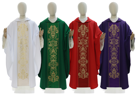 Set de 4 chasubles SET-044