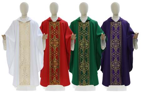Set de 4 chasubles SET-013