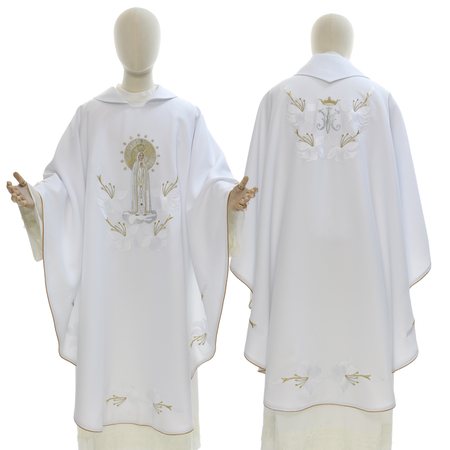 Gothic Chasuble "Our Lady of Fatima" 727-B