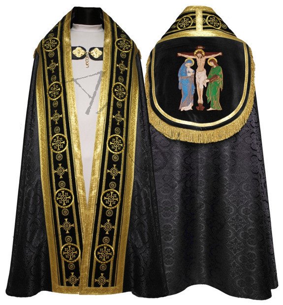 Chape romaine "Crucifixion" KT579-AC25h6
