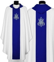 Marian Gothic Chasuble 696-BN