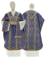 Casulla de seda "San Felipe Neri" F068-N39n