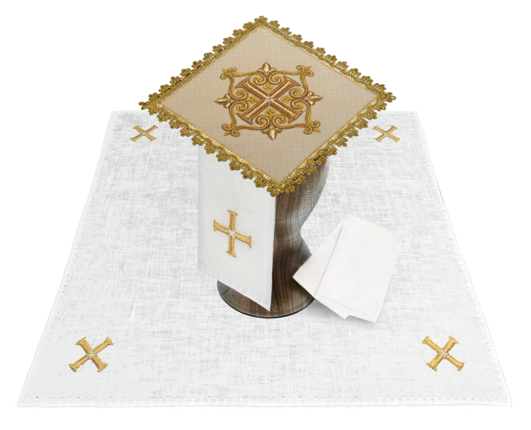 Linge d'autels "Croix" AL-SET-38