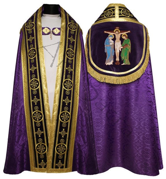 Chape romaine "Crucifixion" KT579-AC25h6