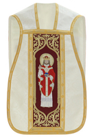 Chasuble romaine "Christ le roi" R467-KC25