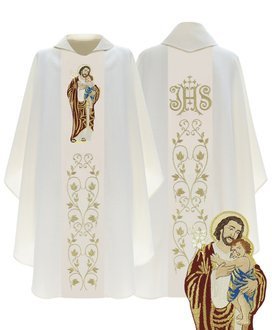 Chasuble gothique "Saint Joseph" 469-K