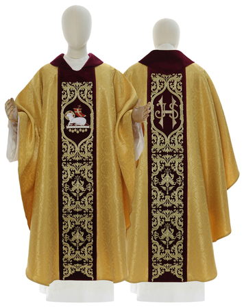 Chasuble gothique "Agneau" 598-AGC25
