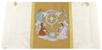 Voile huméral "Ecce Panis Angelorum" Wh3-KG25