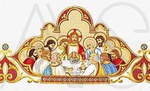 Altar cloth "Last Supper" OBR-43
