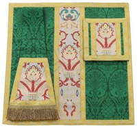 Burse, maniple, chalice veil „Coronation tapestry” VMB115-12