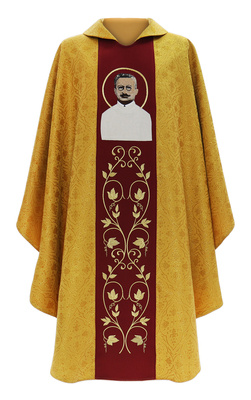 Casulla gótica "Giuseppe Moscati" 482-GC16