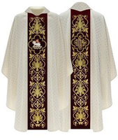 Chasuble gothique "Agneau" 814-AKC61