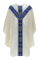 Chasuble semi-gothique mariale GY579-A14