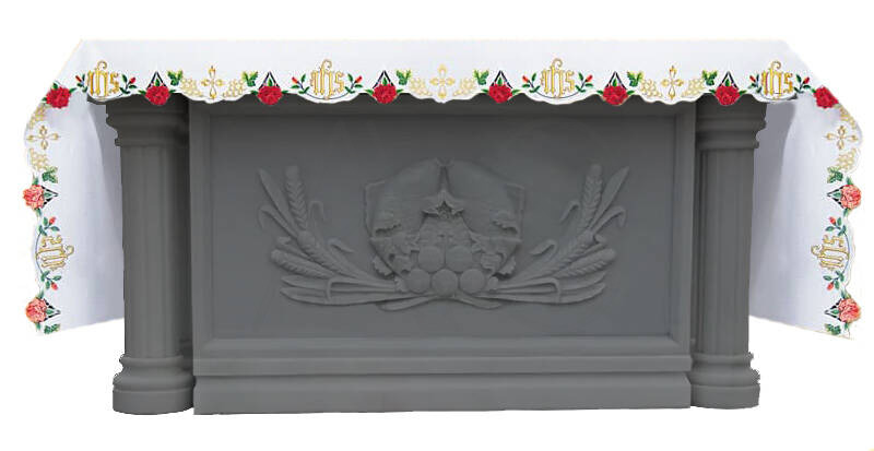 Altar cloth IHS OBR-30