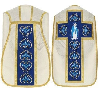 Marian roman chasuble "Our Lady of Grace" R448-KN25