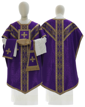 Casulla estilo Pugin PY113-25