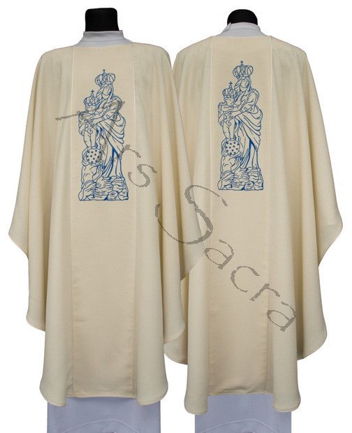 Chasuble gothique mariale G608-K27