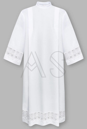 Alb with lace A16-B