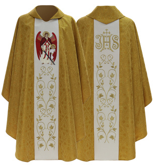 Chasuble gothique "Archange Raphaël" 474-GK16