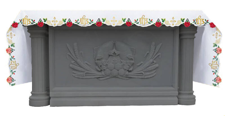 Altar cloth IHS OBR-30
