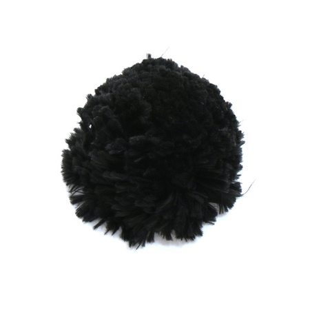 Black pompom POM-CZ