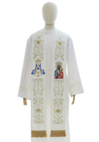 Étole gothique "Madone noire de Czestochowa" SH38-K