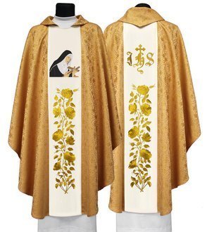 Marian Chasuble "St. Rita" 460-G16