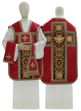 Roman chasuble Moire R944-A90