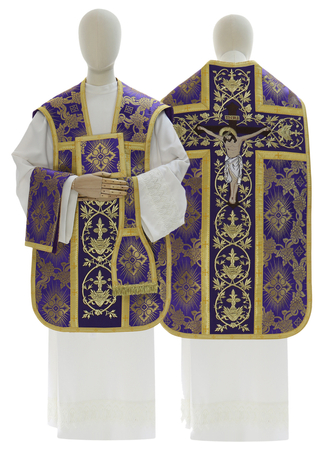 Römische Kasel "Kreuzigung Jesu" R918-F9