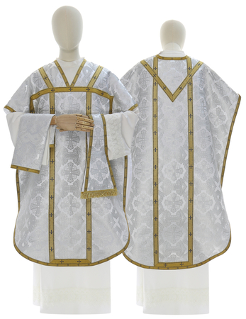 Silk chasuble "St. Philip Neri" F068-B39n