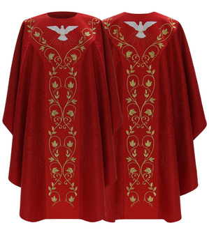 Casula gotica "Spirito Santo" G653-C25