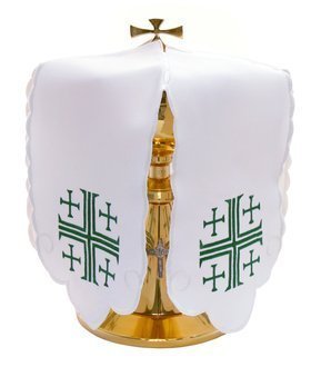 Ziboriumvelum "Jerusalemkreuze" SP-09-Z