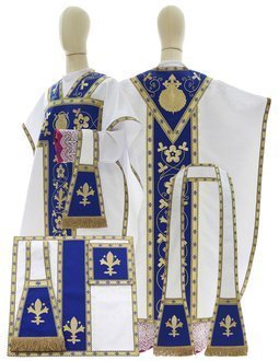 Chasuble "Saint Philippe Neri" F782-BN25