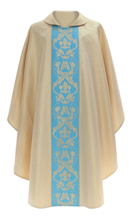 Chasuble gothique mariale  081-GN54