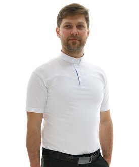 Polo Sacerdote manga corta PK-B