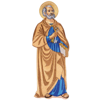 Applicazione ricamata "San Pietro