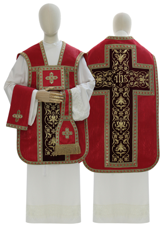 Roman chasuble Moire R518-A90
