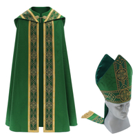 Halbgotische Pluviale mit Mitra KY-M113-25p