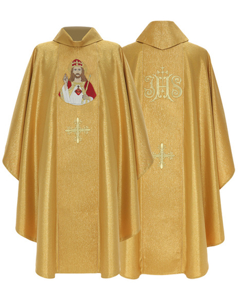 Gotische Kasel "Christus der König" 839-G63g