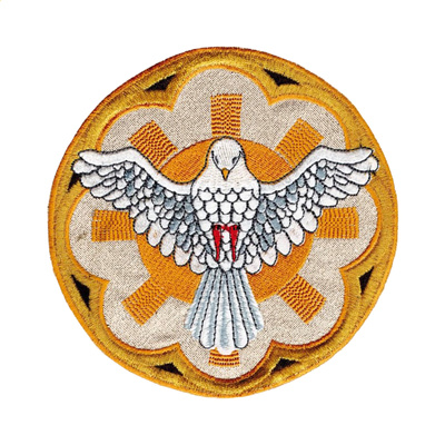 Aplique bordado "Espíritu Santo"