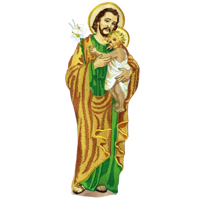 Applicazione ricamata "San Giuseppe