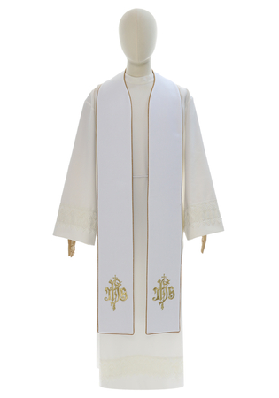 Gotische Stola reversible "IHS" SHIHS