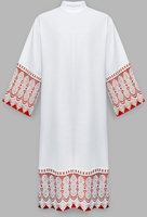 Albe mit rotem Futterstoff A21-C