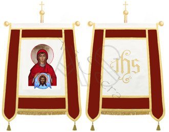Processional Bandera "Santa Verónica" CH434-KC