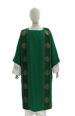 Gotische Dalmatik "Jerusalemkreuze" D103-Z