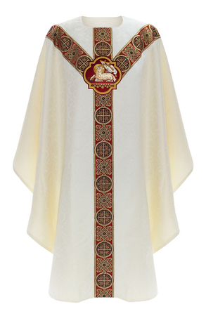 Semi Gothic Chasuble "Lamb" GY202-25